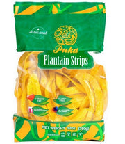 Puka Plantain Strips, 12 oz Bags (Pack of 6) – Gluten Free Plantain Snack, No Added Preservatives, No Artificial Coloring, 0g Trans Fat