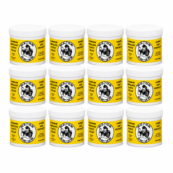 Vertex Major Shine Aluminum Fiberglass Plastic Polish 12 Pack