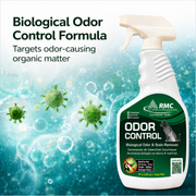 RMC Odor Control Biological Odor & Stain Remover – 24 oz Spray Bottles, 6 Pack