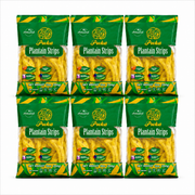 Puka Plantain Strips, 12 oz Bags (Pack of 6) – Gluten Free Plantain Snack, No Added Preservatives, No Artificial Coloring, 0g Trans Fat