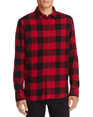 Jachs Ny Flannel Button-Down Slim Fit Shirt Size XX Large